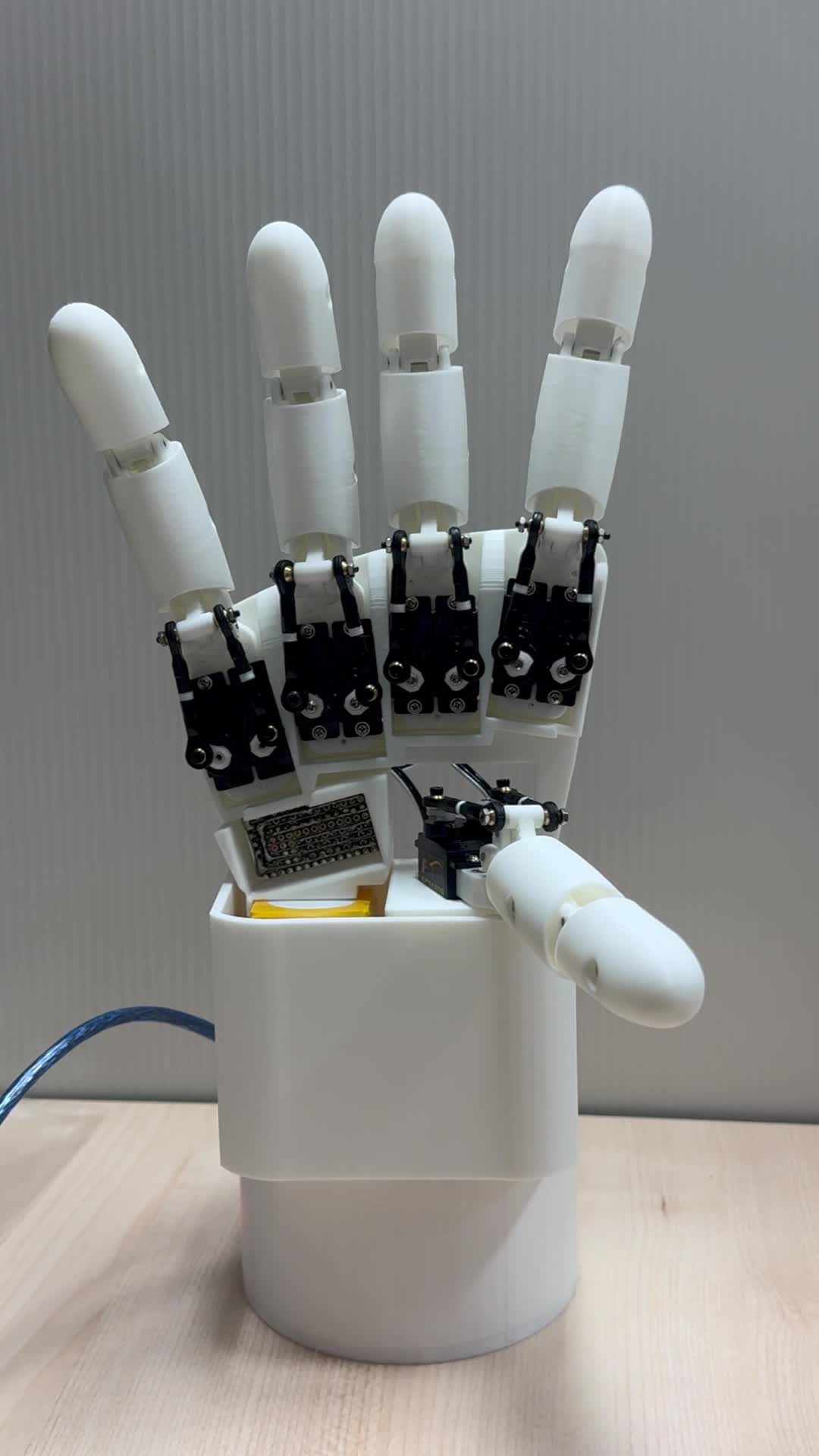 Representative image for Five-Finger Robotic Hand Development